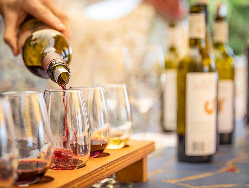 Wine tasting, New Zealand