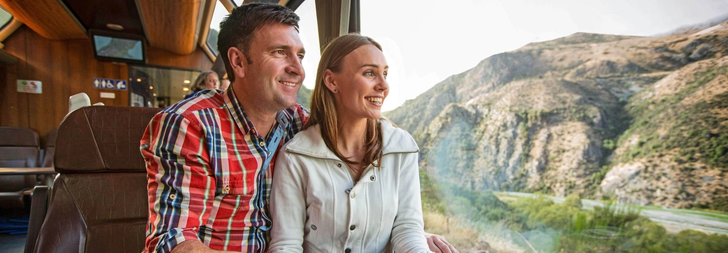 View on the Tranz Alpine