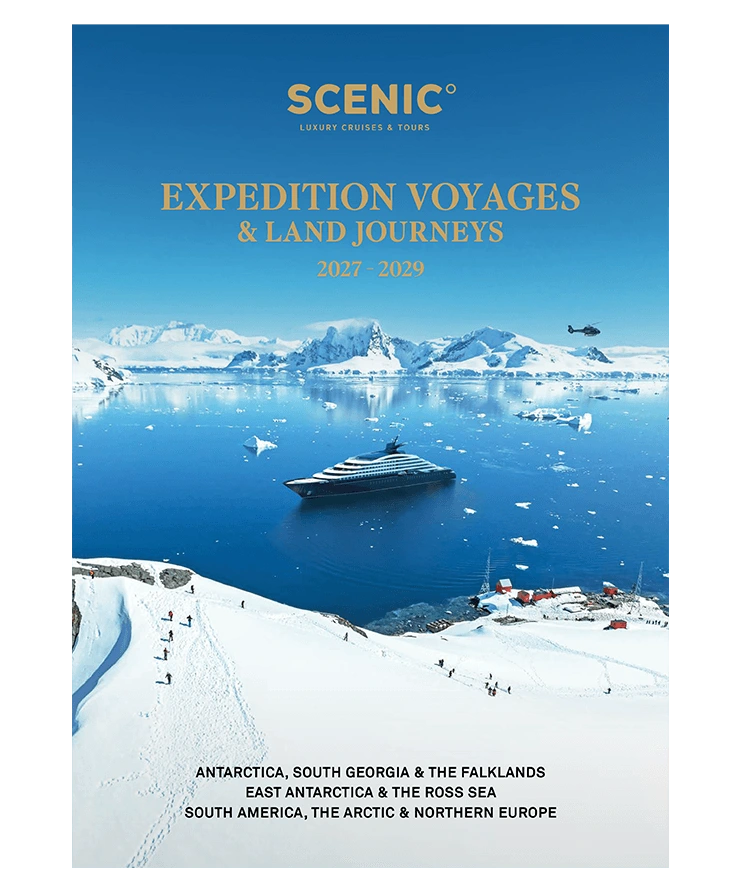 Polar Expedition Voyages & Land Journeys 2027-29 Brochure Cover