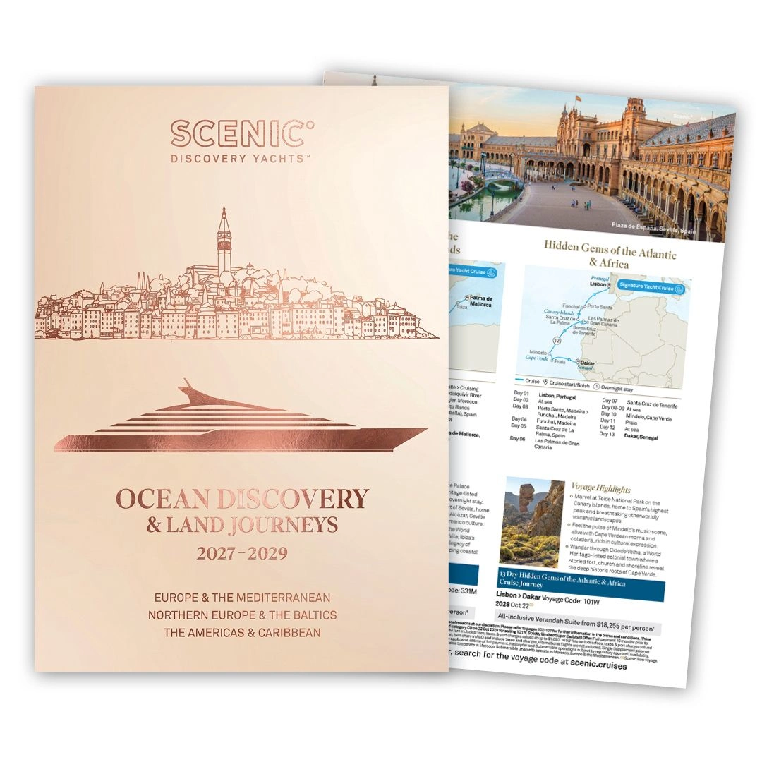 Ocean Discovery & Land Journeys Europe & the Americas 2027-2029