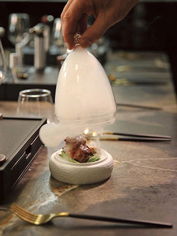 Chef's Table onboard Scenic Eclipse II