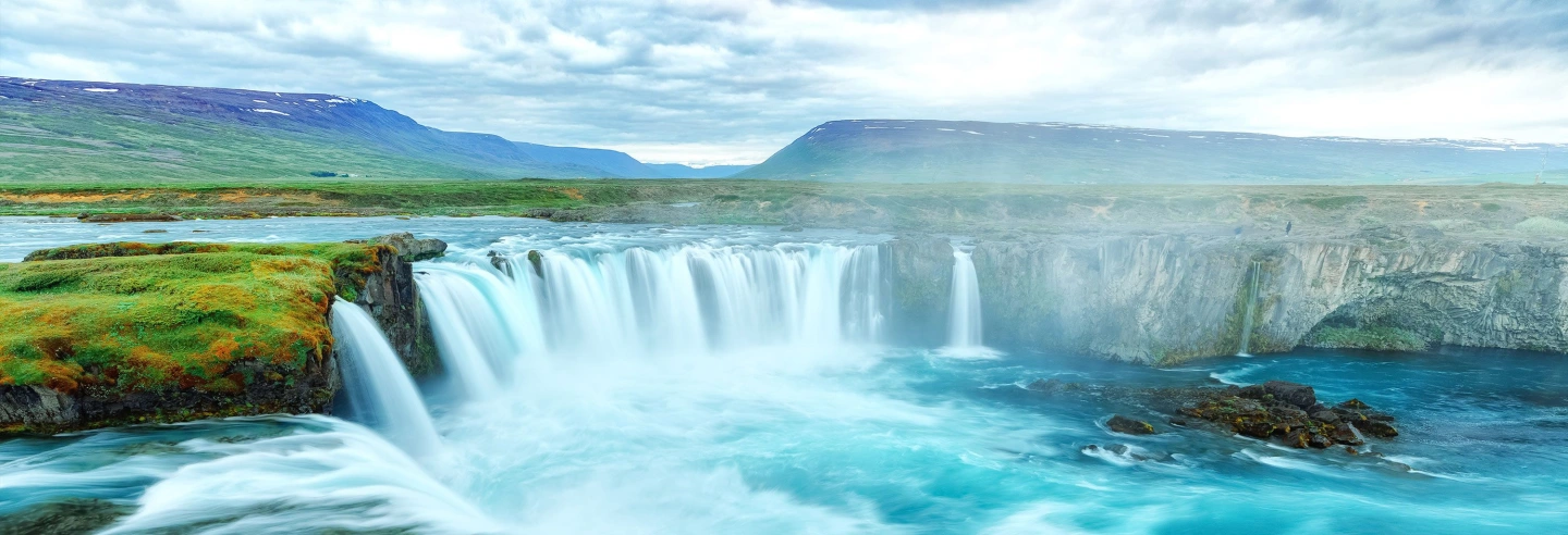 Godafoss waterfall Iceland