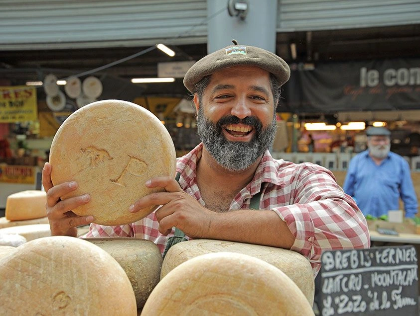 Cheesemonger, Bordeaux Markets, France