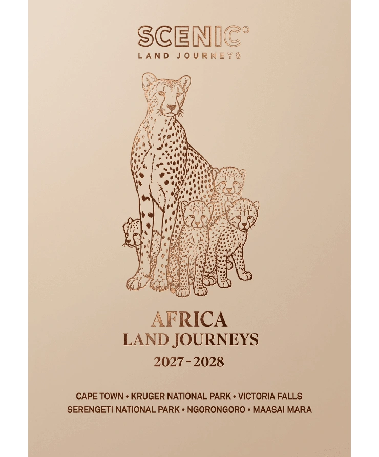 Africa Land Journeys 2027-2028 brochure cover