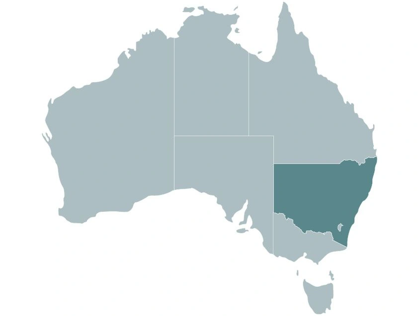 Map NSW