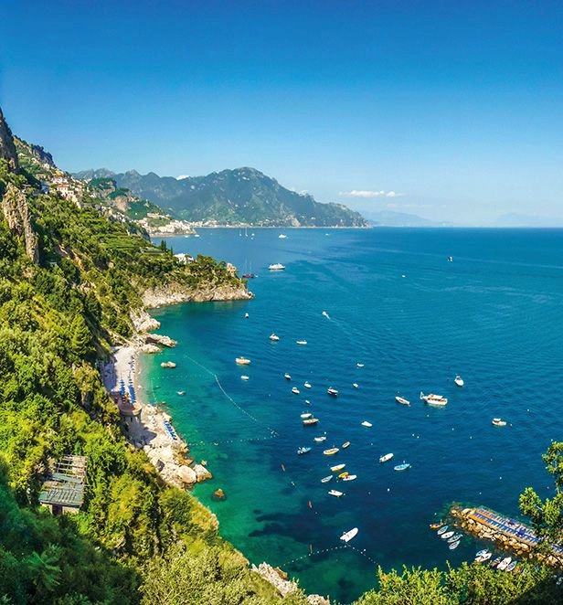 Amalfi Coast panorama Campania Italy