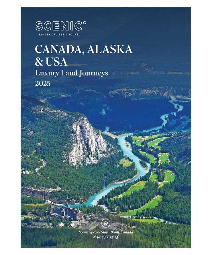 Canada Brochure Frame With Border