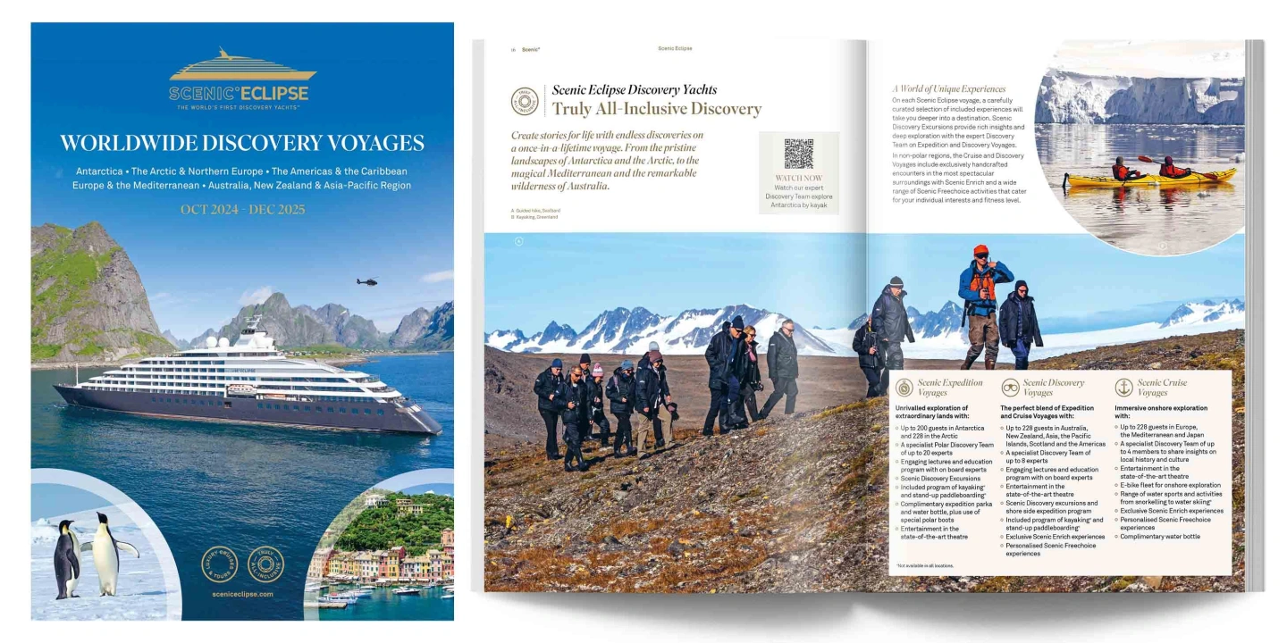 Discovery Voyages brochure