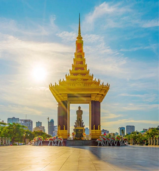 King Father Norodom Statue Sihanouk