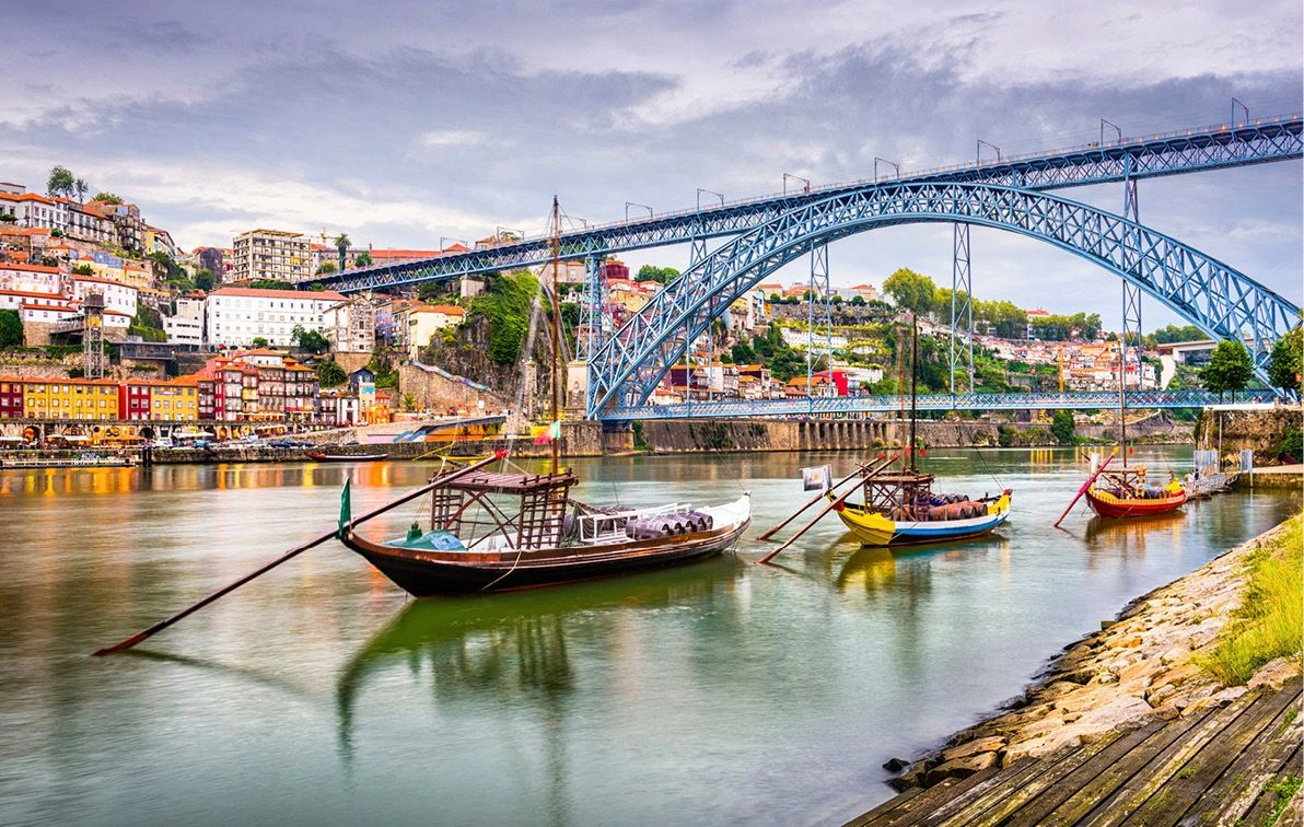 Porto River View Portugal
