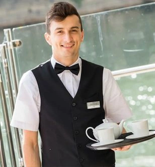 Wait Staff on Emerald river cruise ship