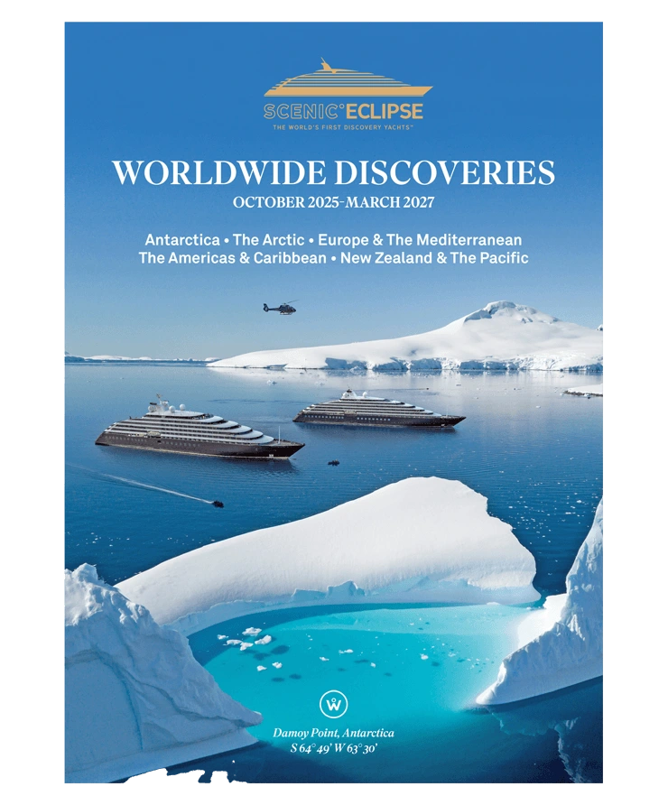 Scenic Eclipse Worldwide Discoveries Brochure Cover