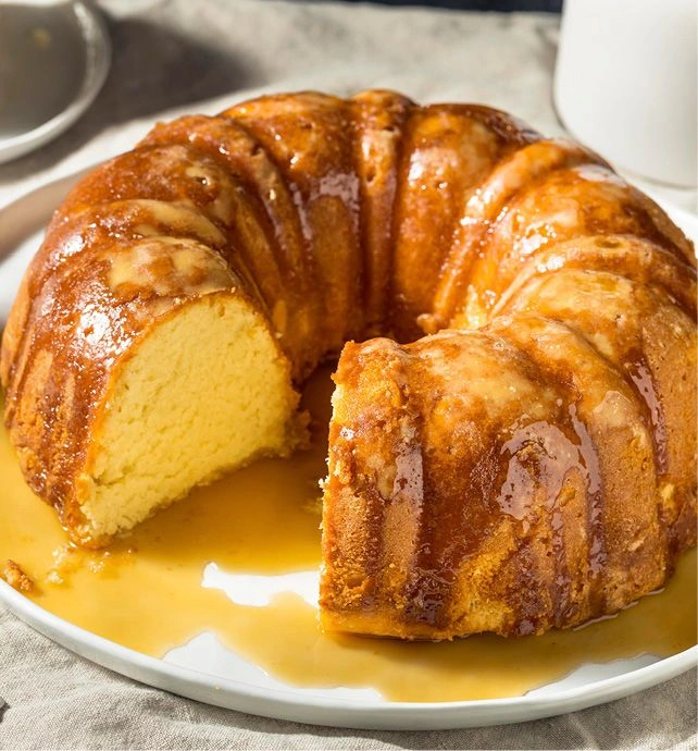 Caribbean Buttered Rum Cake