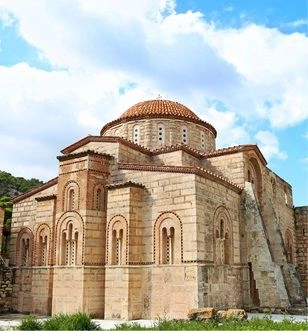 Daphni Monastery Athens Greece