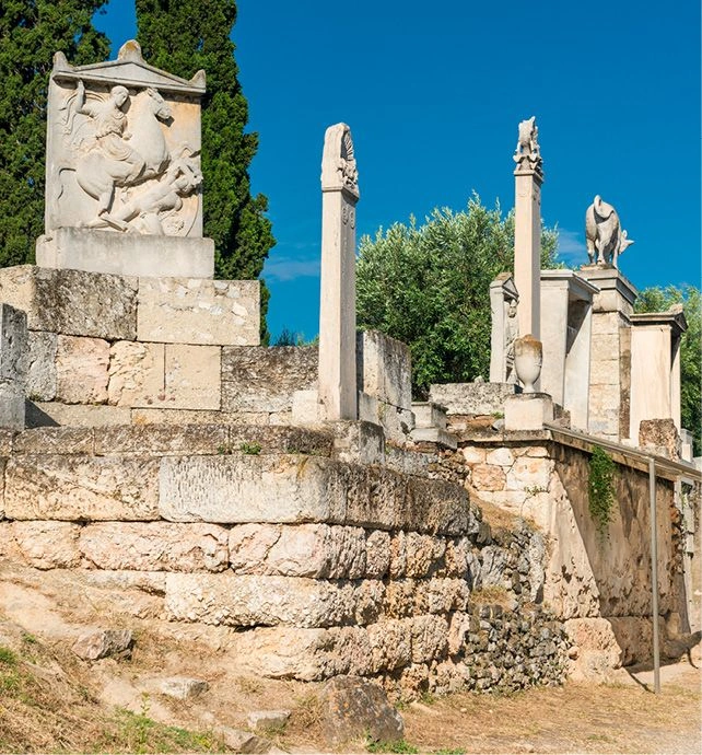 Kerameikos Ancient Cemetery Athens Greece