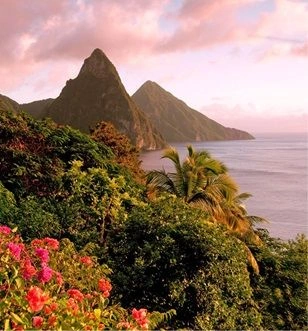St Lucia Twin Pitons