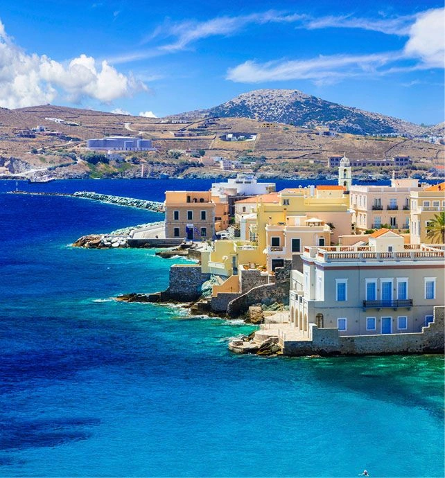 Syros Island Cyclades Greece