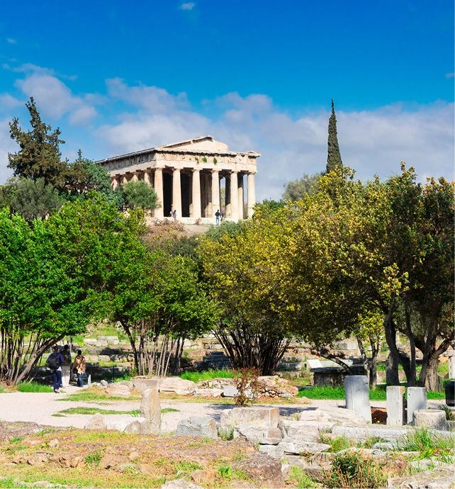 Temple of Hephaestus Athens Greece