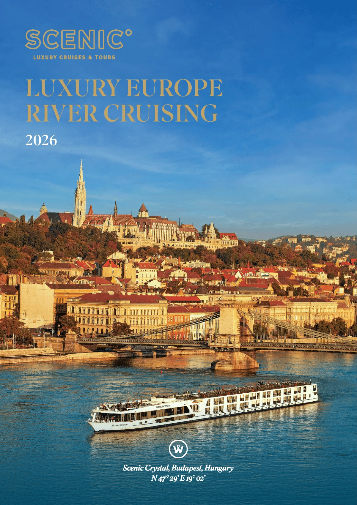Scenic Europe River Cruising 2026 Brochure Cover