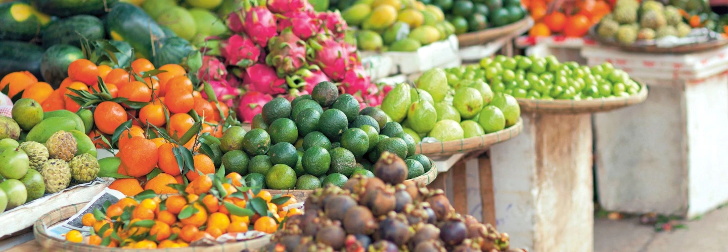 Fruit market Mekong