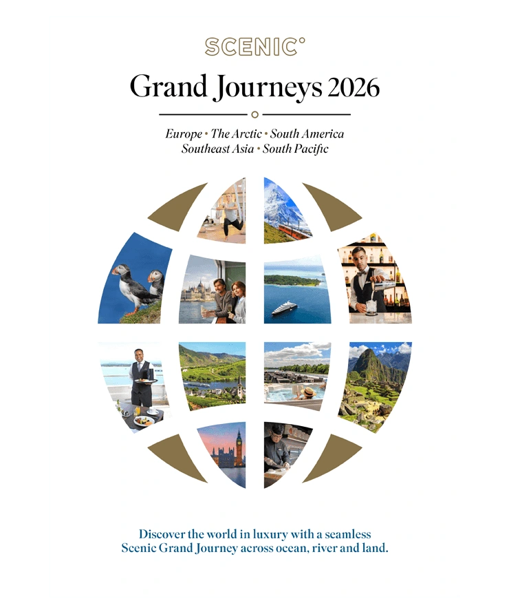 Scenic Grand Journeys 2026 Brochure Cover