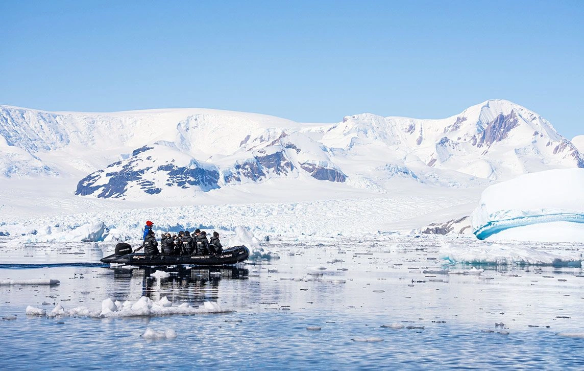 Antarctica ice shelves