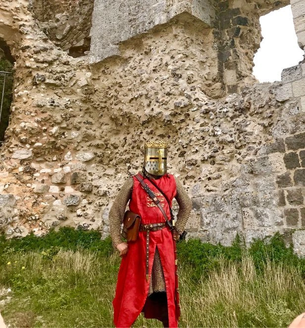 Richard the Lionheart Chateau Gaillard Les Andelys France