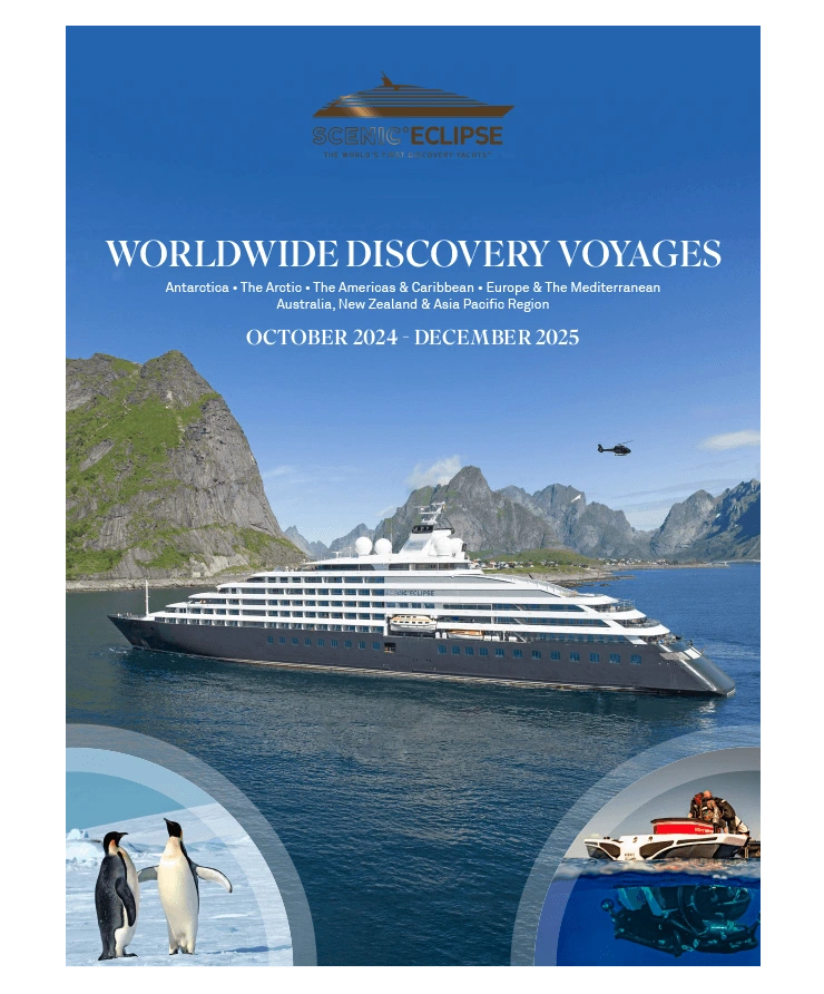 Scenic Eclipse Worldwide Discovery Voyages 2024/2025 Brochure