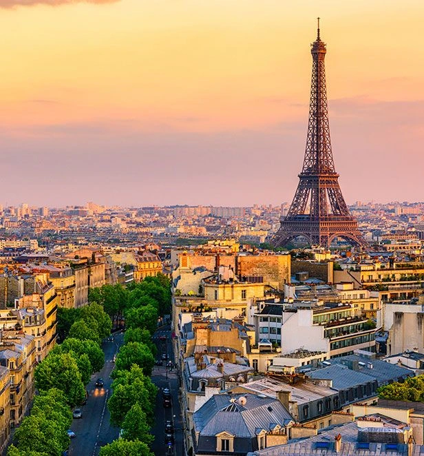 The Eiffel Tower Paris, France