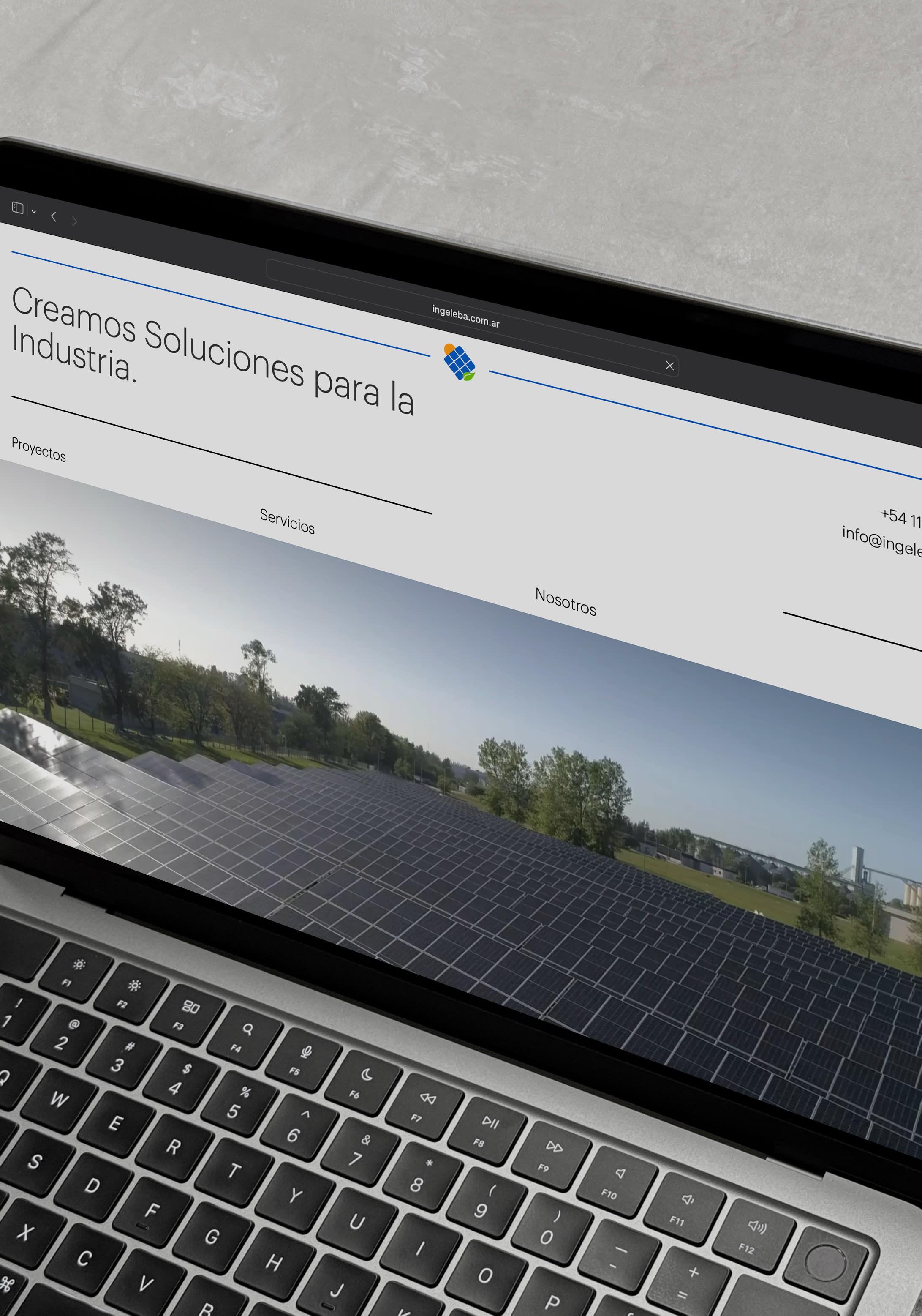 Site Web d'Entreprise pour une Société d'Énergie