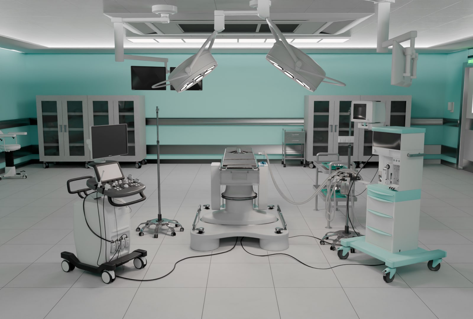 Immersive 3D-Operationssaal-Szene — imagen 4