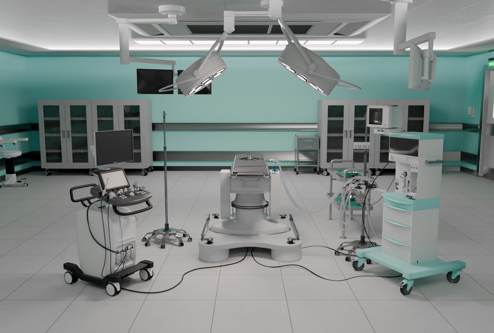 Immersive 3D-Operationssaal-Szene — imagen 4