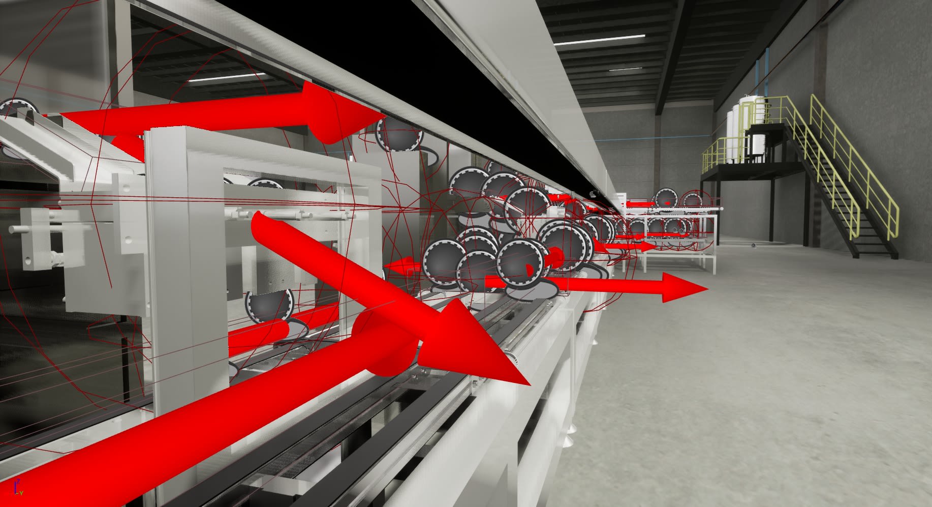 Realistic 3D Interactive Machinery Visualization Software — imagen 5