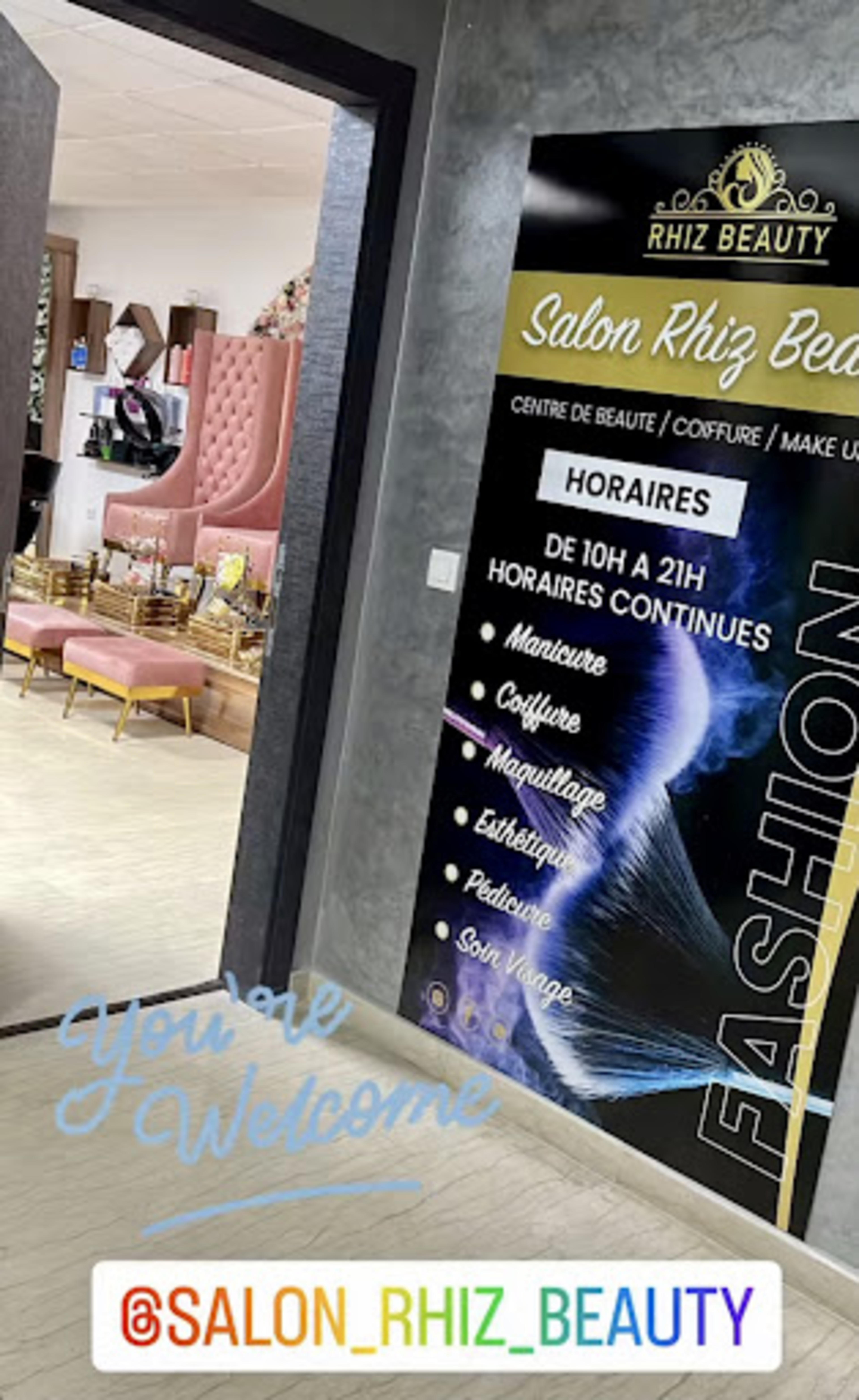 Salon Rhiz Beauty Meknes - logo