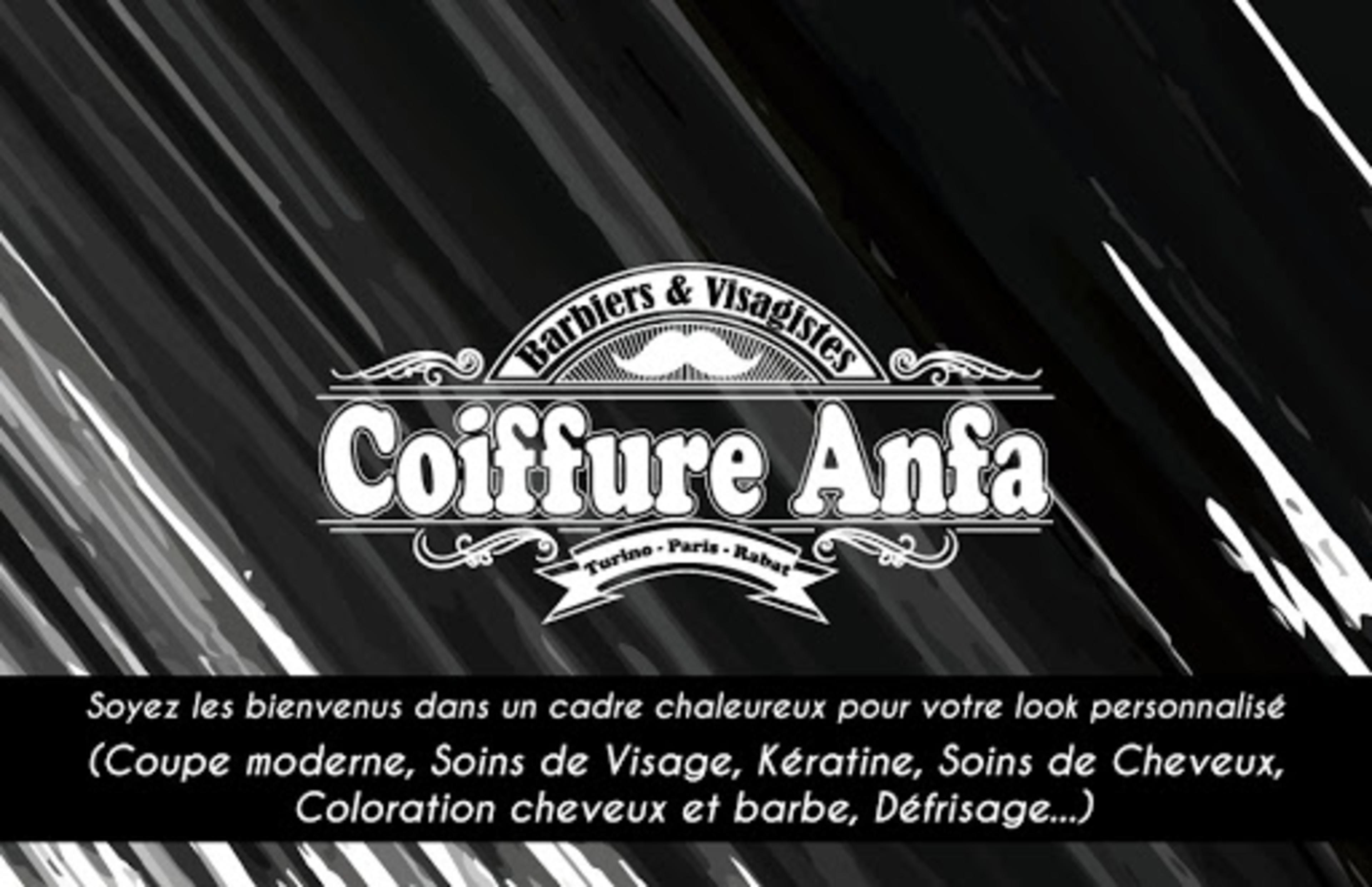 Coiffure Anfa pour hommes - logo
