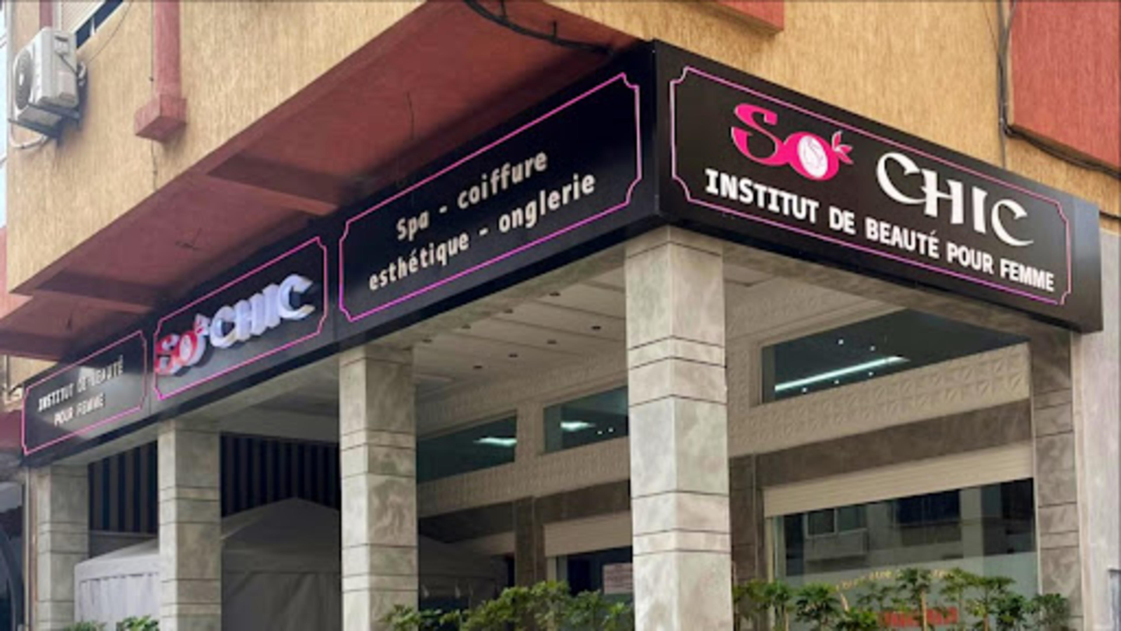 So Chic Centre de Beauté | Hammam TURC | SPA | COIFFURE | 100% FEMMES - logo