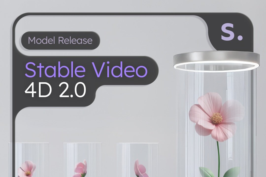 Stability AI Upgrades Stable Video 4D with Improved 4D Generation and View Synthesis