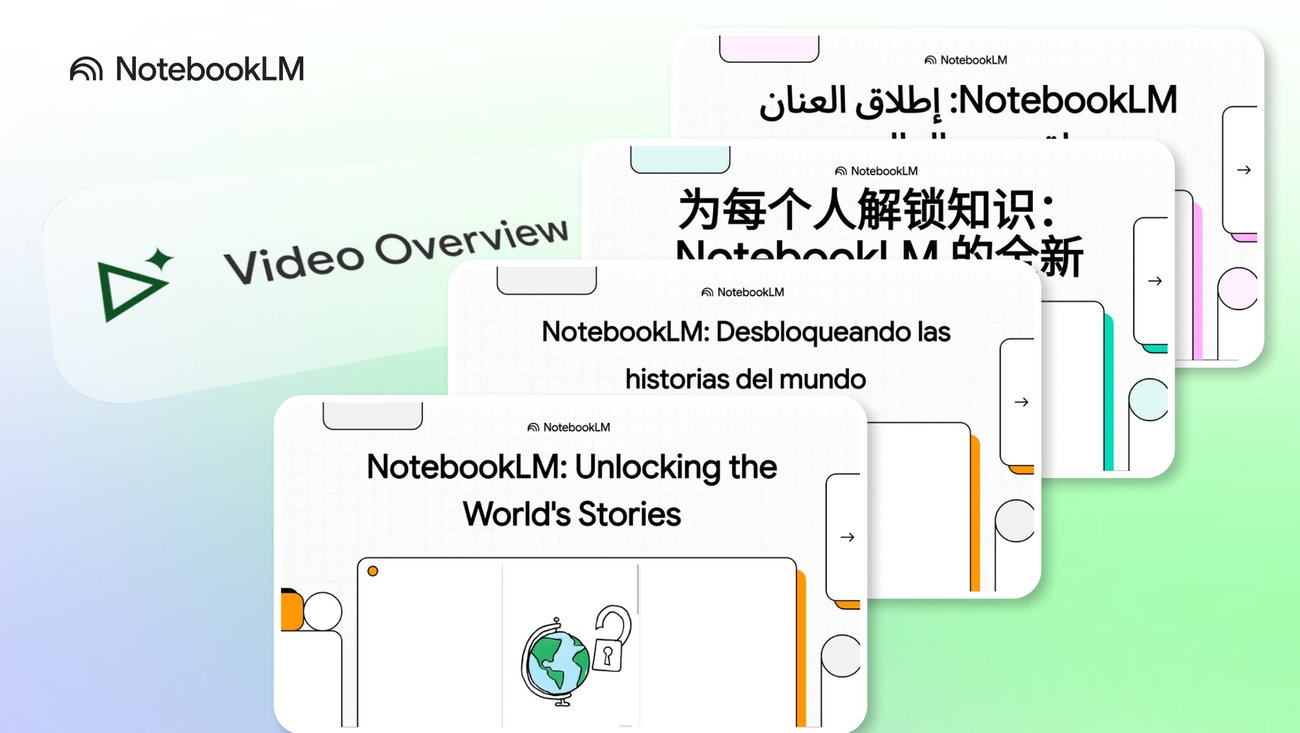 NotebookLM expands video overviews to support 80 languages
