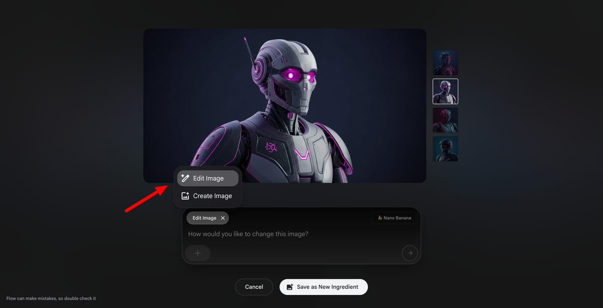 Google Flow Introduces Nano Banana Editing and Prompt Expansion Features