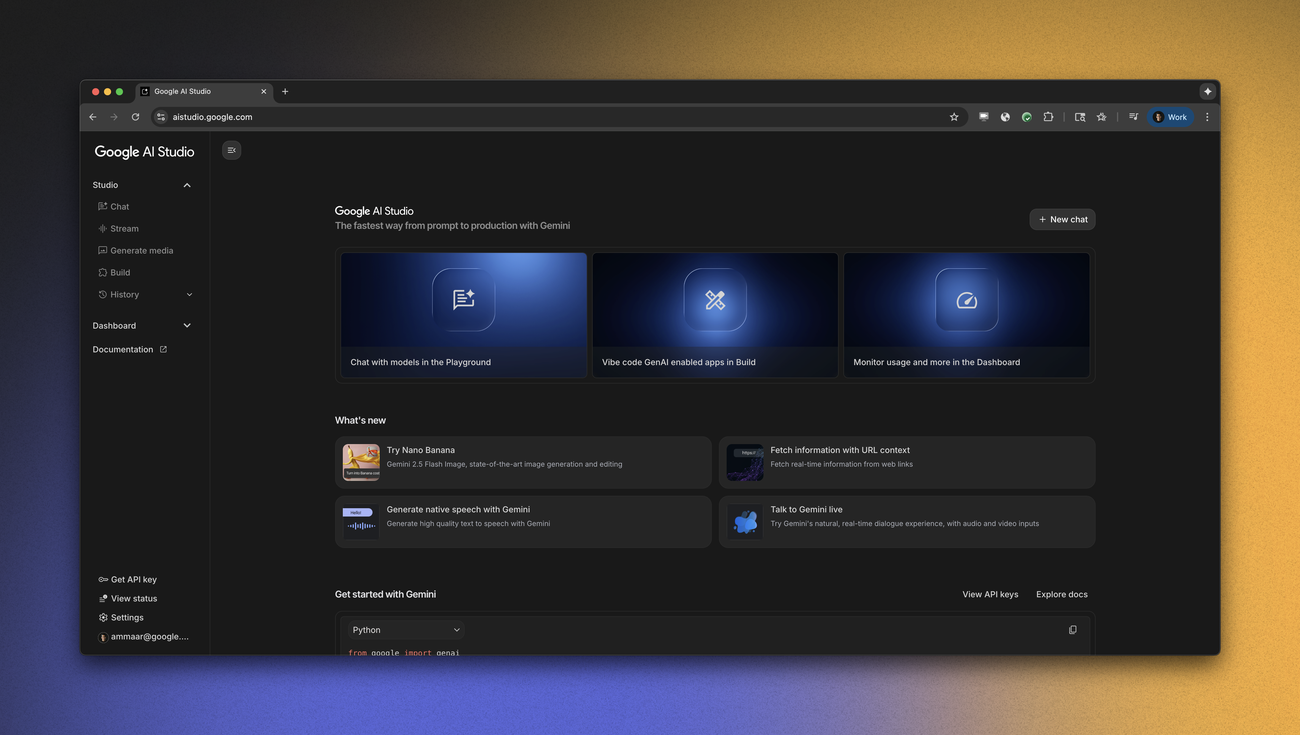 Google AI Studio enhances tools for developers