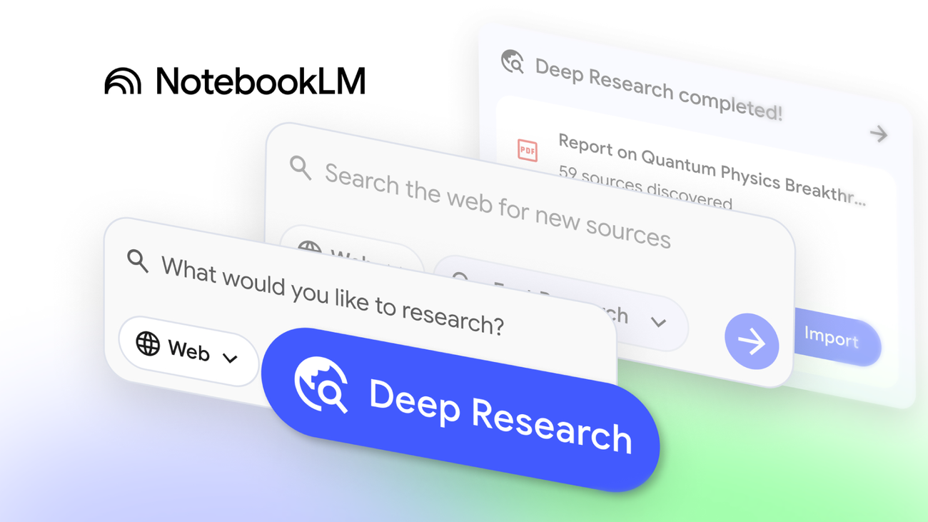NotebookLM introduces enhanced research capabilities and broader source compatibility