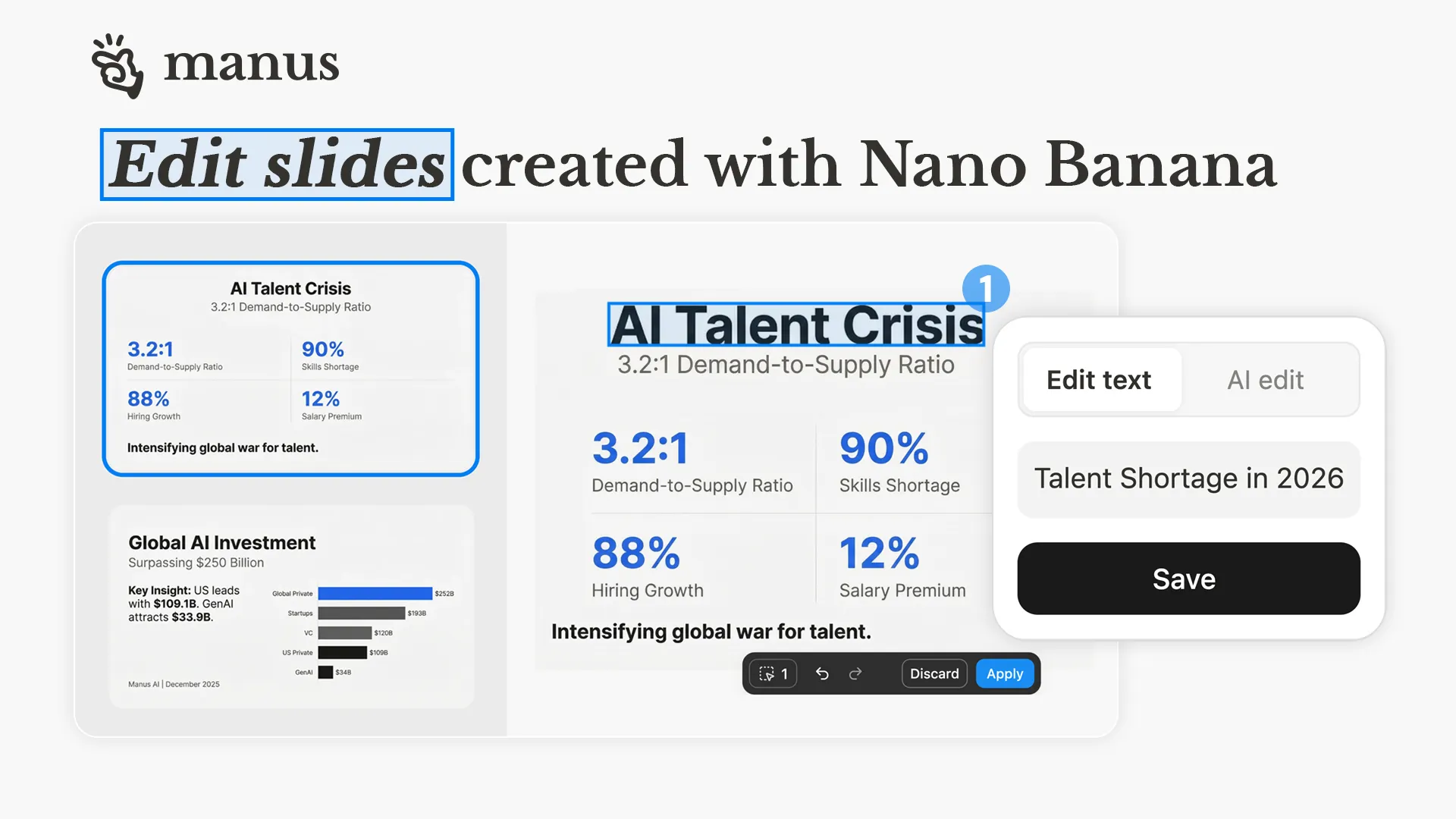 Nano Banana Pro Introduces Editable AI-Generated Slides