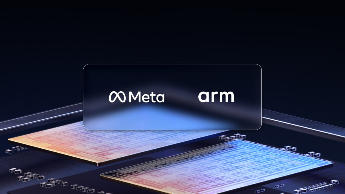 Meta partners with Arm to develop new data center CPUs for AI.