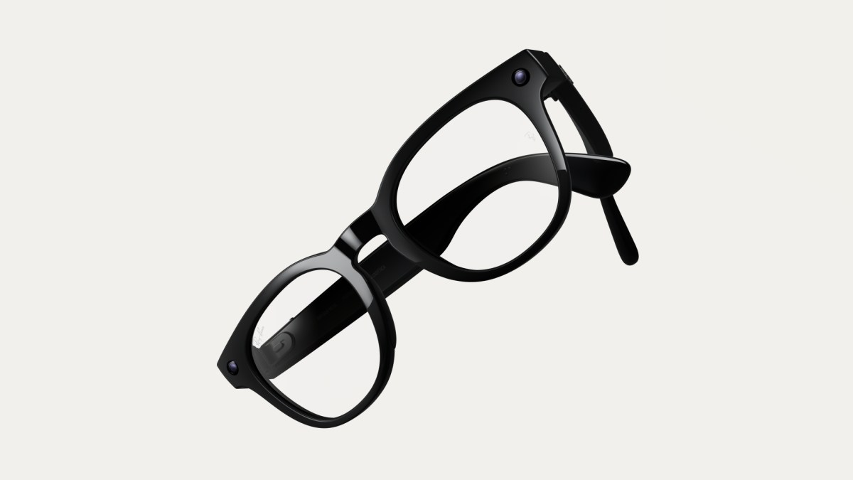 Meta updates Ray-Ban smart glasses with prescription lens option.