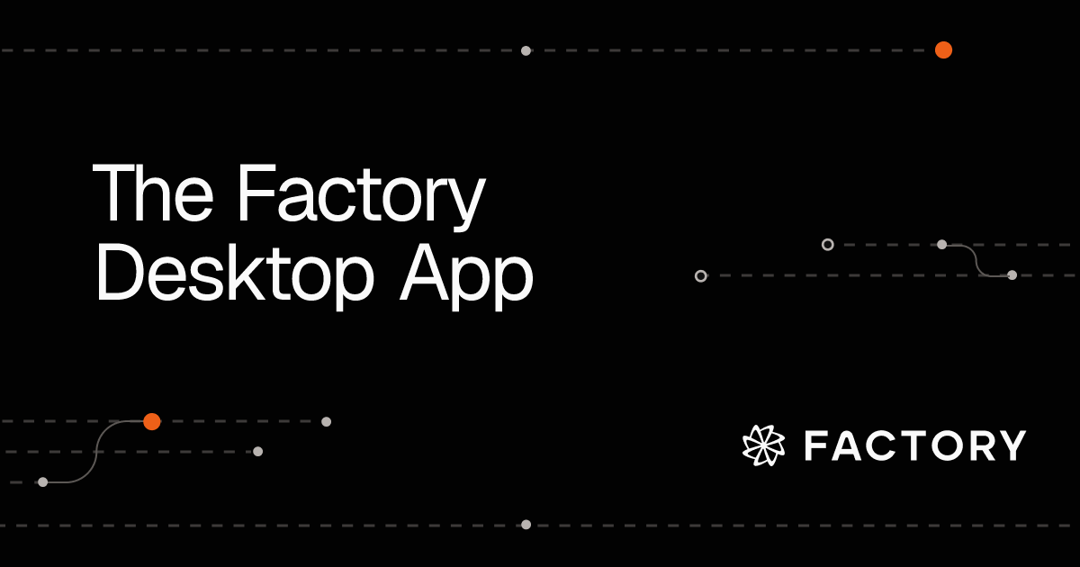 Factory releases desktop app for managing Droids software.