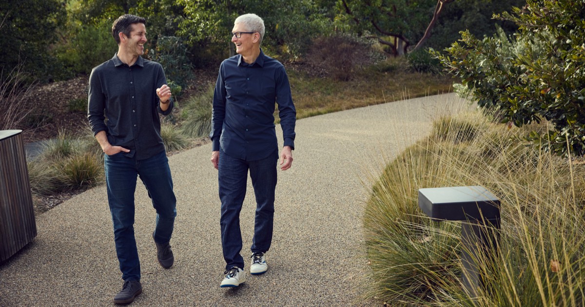 Apple names John Ternus CEO, Tim Cook executive chairman.