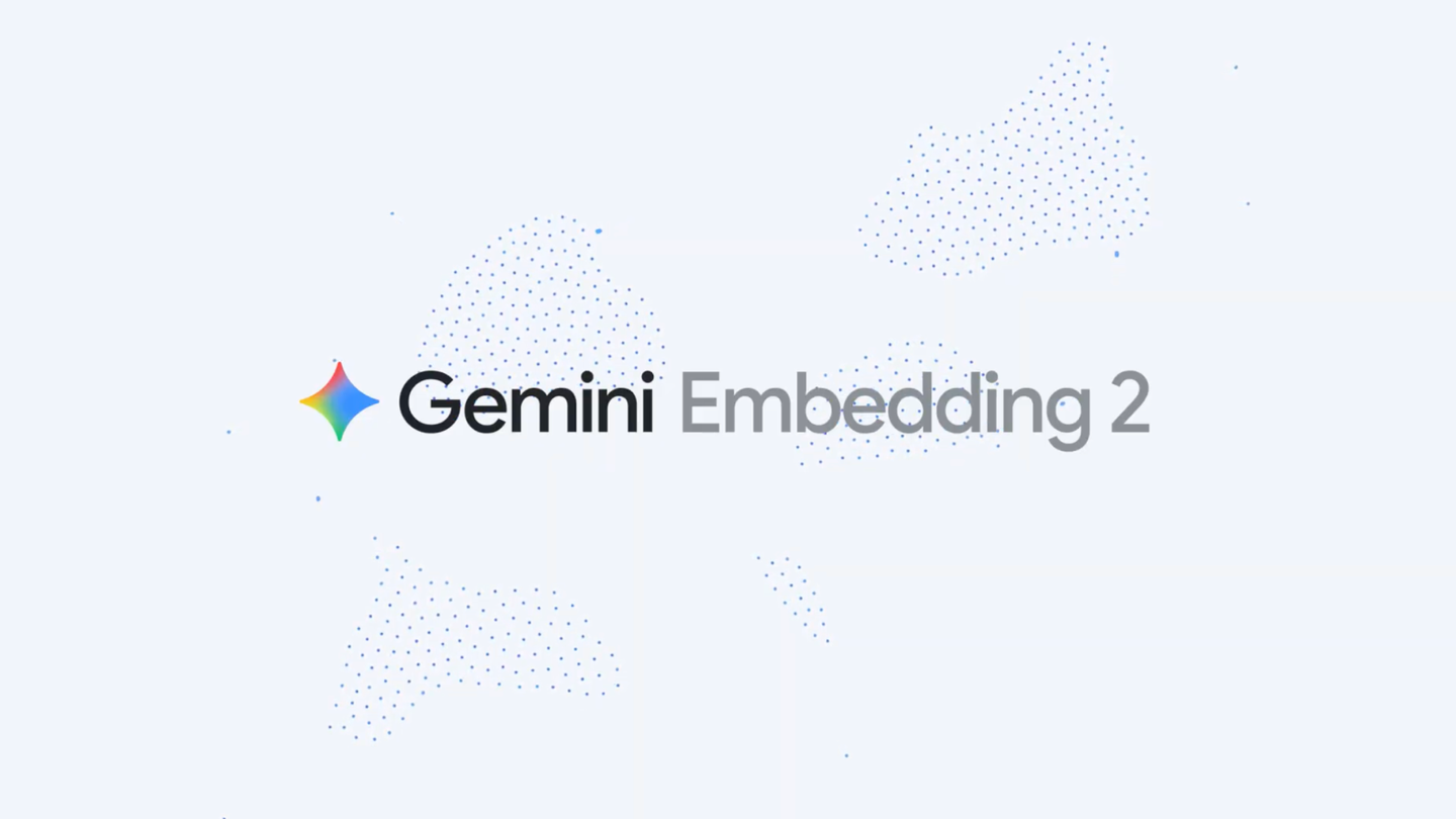 Google releases Gemini Embedding 2 via its AI platforms.