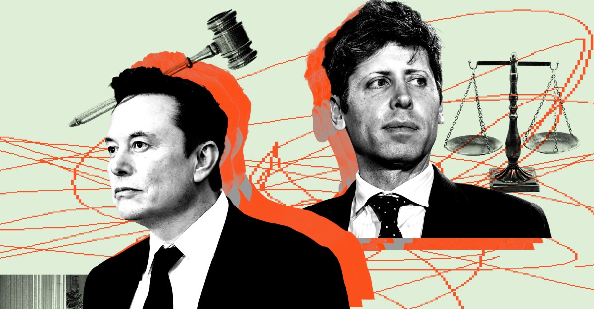 The Verge reports that Elon Musk and Sam Altman are bringing their OpenAI legal dispute to court.