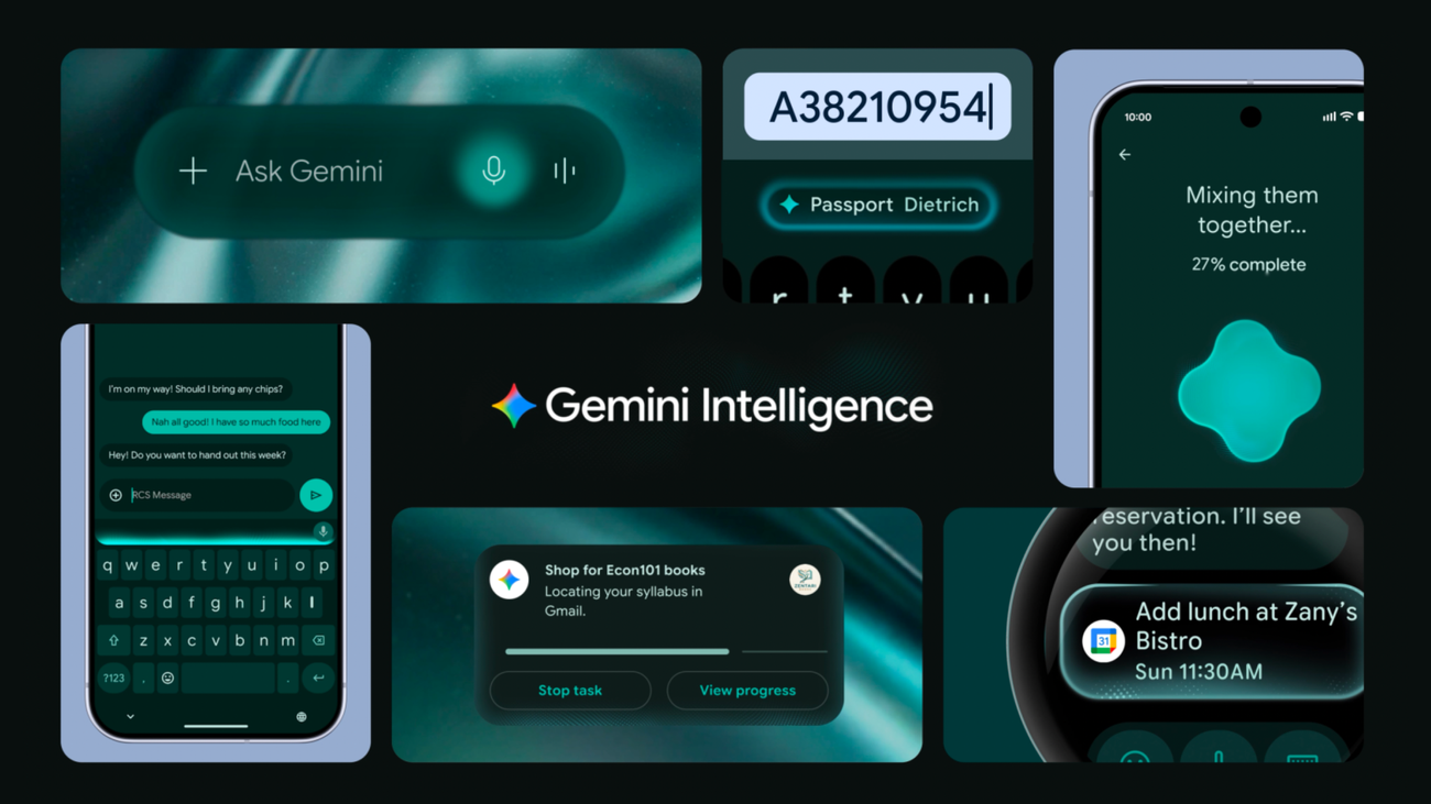 Google introduces Gemini Intelligence with proactive AI features for Android.