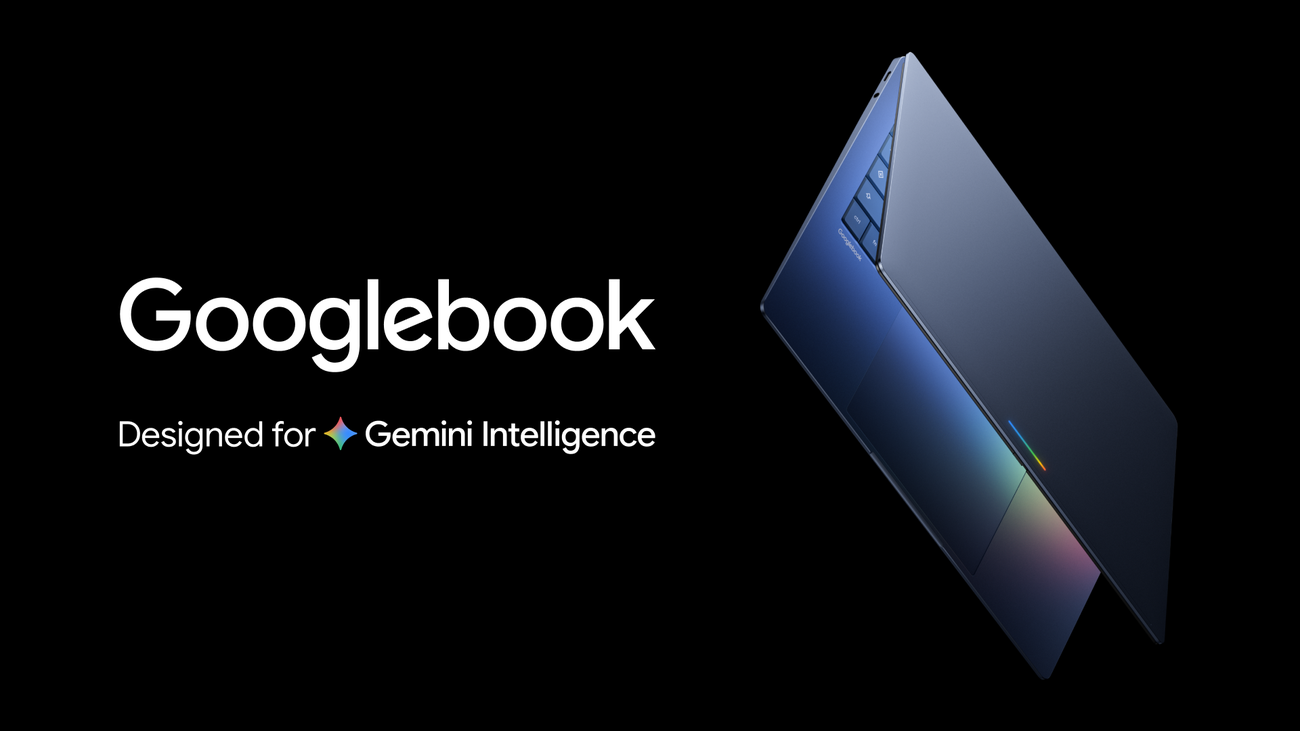 Google launches Googlebook laptop designed for Gemini Intelligence.